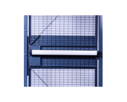 WireCrafters 3-Walls Dock Door Drivers Security Cage - MT3-54HD