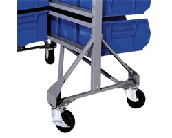 Akro-Mils 30676 Double Sided Louvered Floor Rack