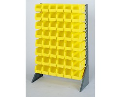 Akro-Mils 30661 Single Sided Louvered Floor Rack