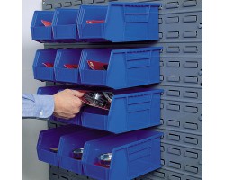 Akro-Mils 30676 Double Sided Louvered Floor Rack