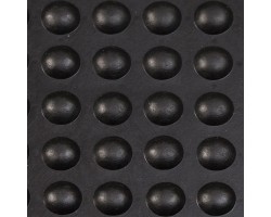 Apache Mills Anti-Fatigue BublleFlex Black Mat - 2x3