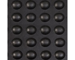 Apache Mills Anti-Fatigue BublleFlex Black Mat - 2x3