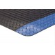 Apache Mills Supreme Diamond Foot Black-Blue Mat - 2x3