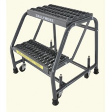 Ballymore 218-G Serrated Grating Rolling Safety Ladder