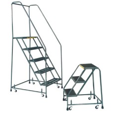 Ballymore H218-X Expanded Metal Treads Rolling Safety Ladder