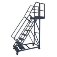 Ballymore CL-8-28G Cantilevered Ladder | Serrated Grating Treads | 28 Inch Overhang