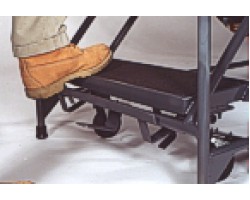 Ballymore 123214-R Abrasive Mat Treads Rolling Safety Ladder