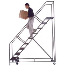 Ballymore SW632-G 50 Degree Walk Down Serrated Grating Ladder