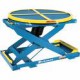 Bishamon EZ Loader-E Electric Self-Leveling Pallet Positioner – 4,000 lb