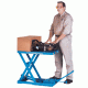Bishamon X-25C Manual Scissor Lift Table | 550 lb Capacity, Compact Design