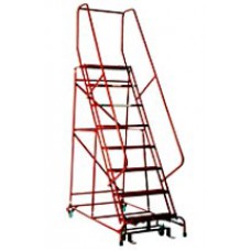 Cotterman 1506R1820 Safety Ladder - Expanded Metal Treads