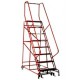 Cotterman 1503R2630-A2 Ladders - Solid Metal Rubber Treads