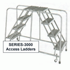 Cotterman 3004R1823-A1 Twin Step Ladder - Expanded Metal Treads