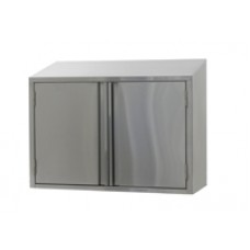 Eagle Group WCH-24 Stainless Steel Wall Cabinet with Hinged Doors