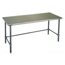 Eagle Group T2448GTEM Spec-Master Marine Stainless Steel Bench with Galvanized Tubular Base and Legs