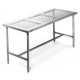 Eagle Group CRPT2424T Brushed Stainless Perforated Top Cleanroom Table