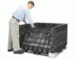 Buckhorn 48x45 Collapsible Bulk Container - BE484544BO