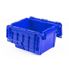 LEWISBins FP03 Plastic Attached Lid Distribution Containers