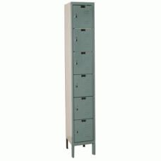 Hallowell U1258-6 Industrial Heavy Duty Ventilated Lockers