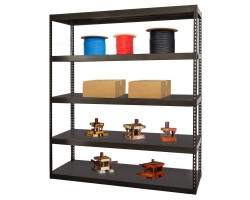 Hallowell HCR722484-5ME Industrial Rivetwell Boltless Shelving