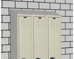 Hallowell U3818-2HDV Industrial Heavy Duty Ventilated Lockers