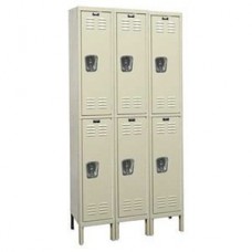 Hallowell U3258-2G Galvanite Corrosion Resistant Lockers