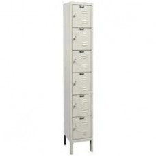 Hallowell U1288-6G Galvanite Corrosion Resistant Box Lockers