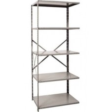 Hallowell  A4510-12 Hi-Tech 5-Shelf Add-on Storeroom Shelving