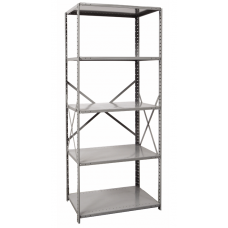 Hallowell 5510-12 Hi-Tech 5-Shelf Stockroom Shelving