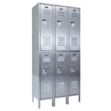 Hallowell USS3288-2 304 Stainless Steel Lockers