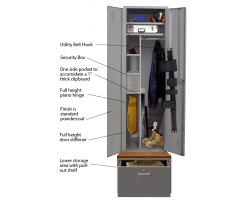 Hallowell HERL442-1 Emergency Response Welded TaskForceXP Locker