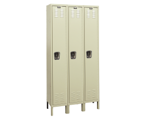 Benefits of using Hallowell Premium Single, Double, Triple Tier Steel Lockers 