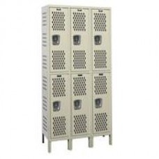 Hallowell U3818-2HDV Industrial Heavy Duty Ventilated Lockers