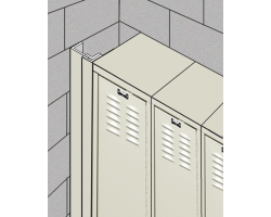 Hallowell U3818-2HDV Industrial Heavy Duty Ventilated Lockers