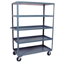 Jamco 5-Shelf CE472-R6 Steel Stock Truck