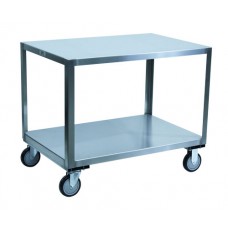 Jamco YB248-S5 Stainless Steel 2-Shelf Transfer Table Cart 