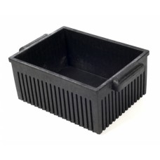 Kadon Solid Plastic Black Tote Box - HT1510060010