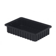 LEWISbins DC2035-XL Conductive Divider Box Container - 8 per Carton