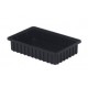 LEWISbins DC1035-XL Conductive Divider Box Container - 8 per Carton