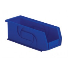 LEWISbins PB104-4 Hopper Front Plastic Small Part Bins - 6 per Carton