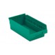 LEWISBins SB128-4 Hopper Front Plastic Shelf Bins - 12 per Carton