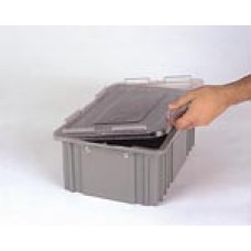 LEWISbins CDC1020 Divider Box Clear Cover