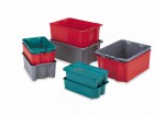 stack containers, nest containers, lewisbins containers, akro-mils containers