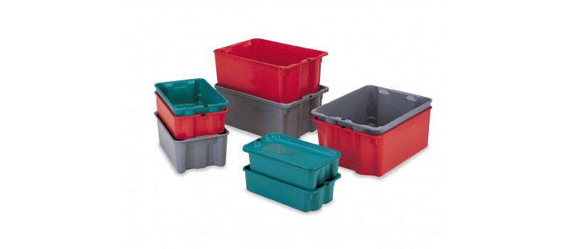 Features and Benefits of Stack and  Nest Plastic Containers