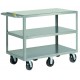 Little Giant 3-Shelf 6-Wheeled Steel Cart - Model 3G6W-2448-6PH