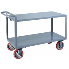 Little Giant Merchandise Steel Cart - G-2436-8PYBK