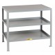 Little Giant 3-Shelf Steel Machine Table - Model MT1824-3