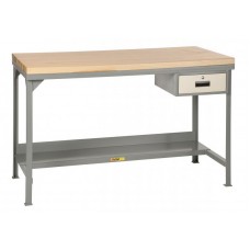 Little Giant Welded Steel Maple Top Workbench - WSJ2-3048-36-DR