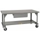 Little Giant Mobile Steel Workbench - WW-3048-HD-6PHFL