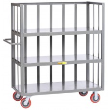 Little Giant 3-Sided Steel Shelf Trucks - S3-2460-6PY